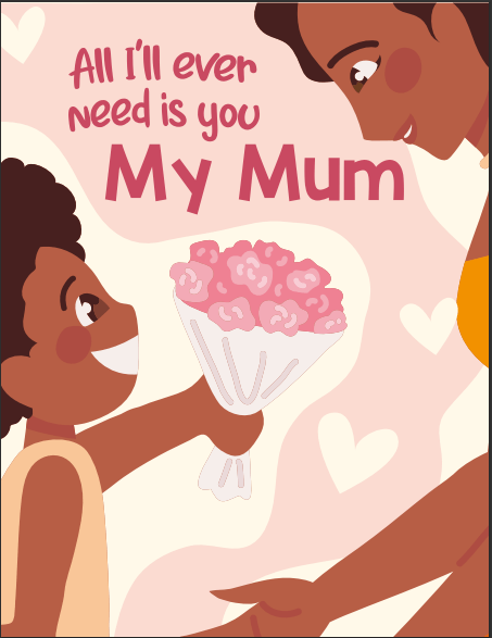 Cute ecard to send mum online instantly with love and gratitude