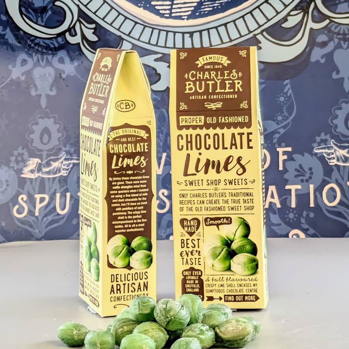 Classic British confectionery in elegant packaging from Charles Butler