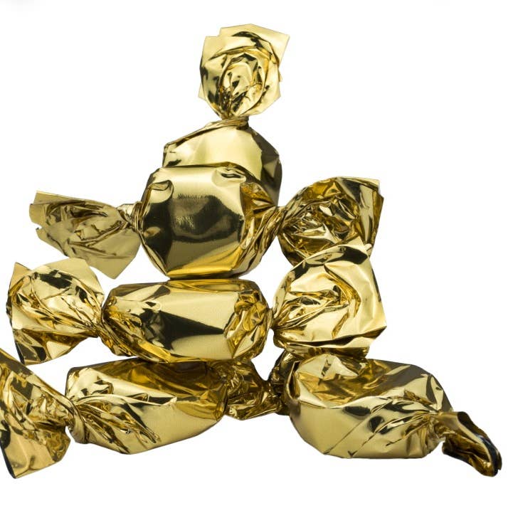 Traditional British confectionery gift box of creamy chewy toffees.
