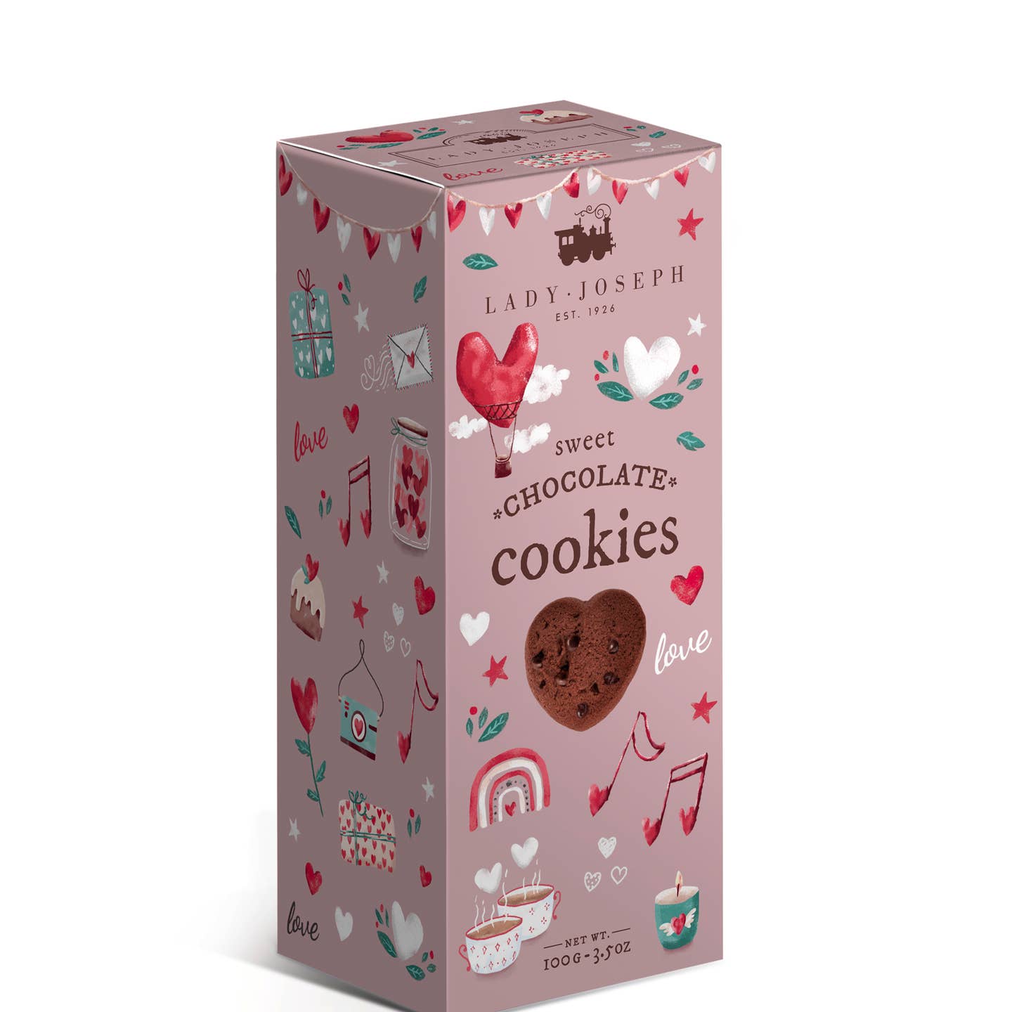 Chocolate and Love Cookies. - ImaniGifts