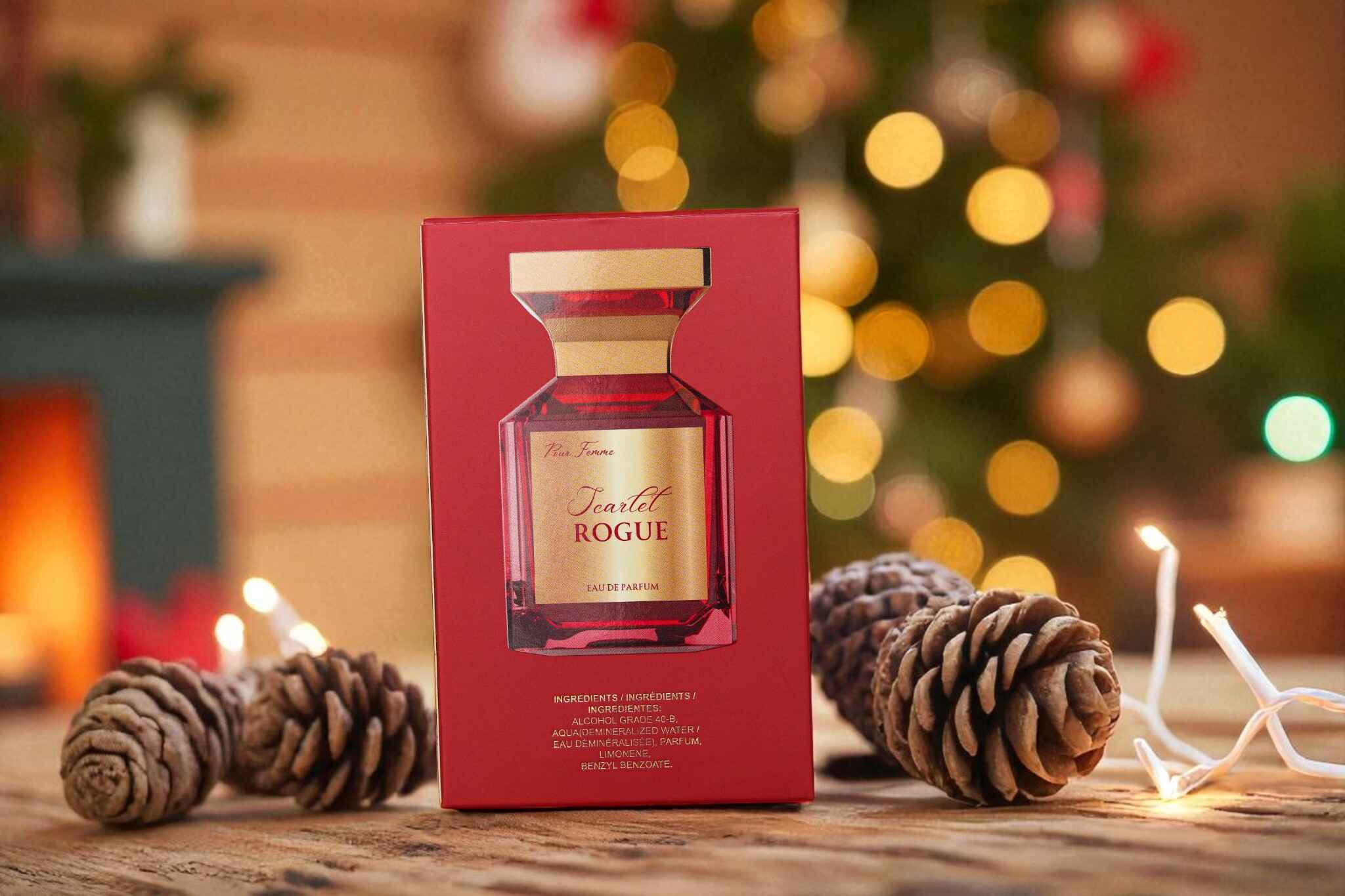 Luxury Christmas preorder gift box with festive treats UK