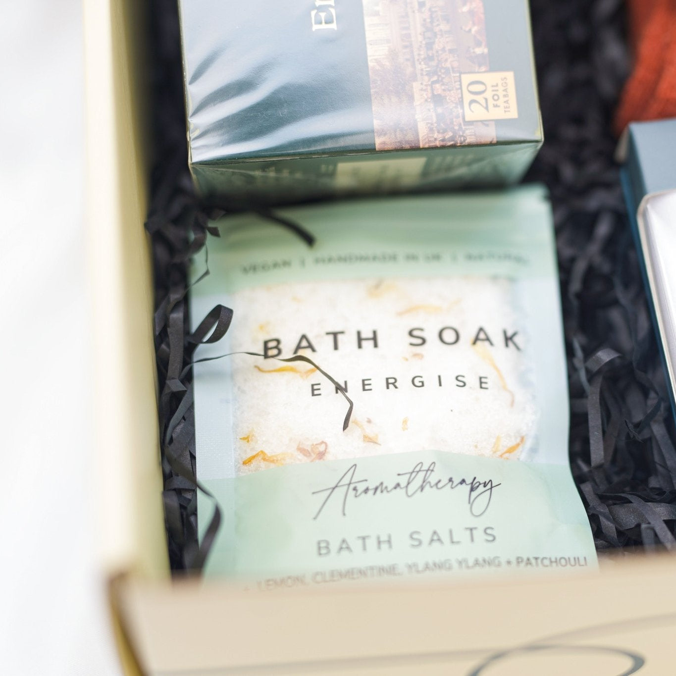Elegant men’s gift hamper featuring heritage British accessories