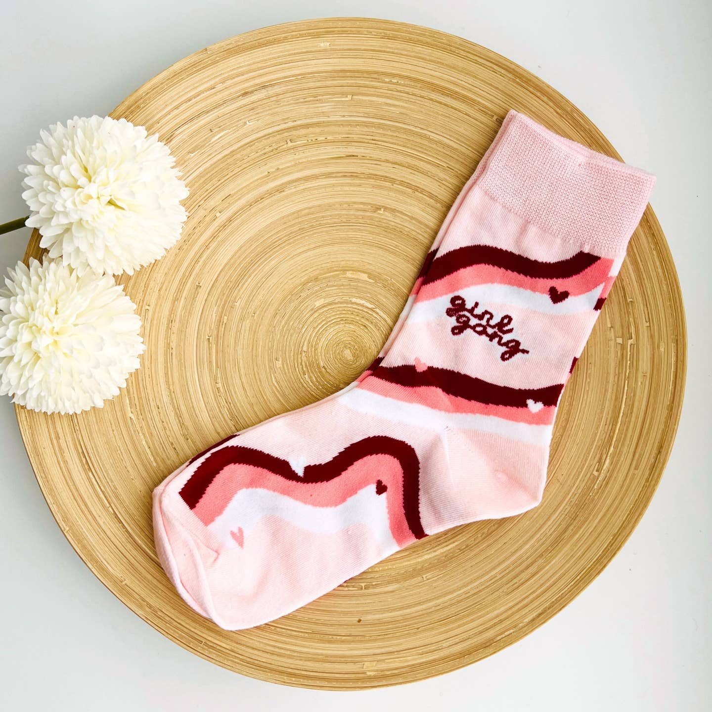 "Girl Gang" Socks | Cute Pink Socks | Inspirational Gift - ImaniGifts