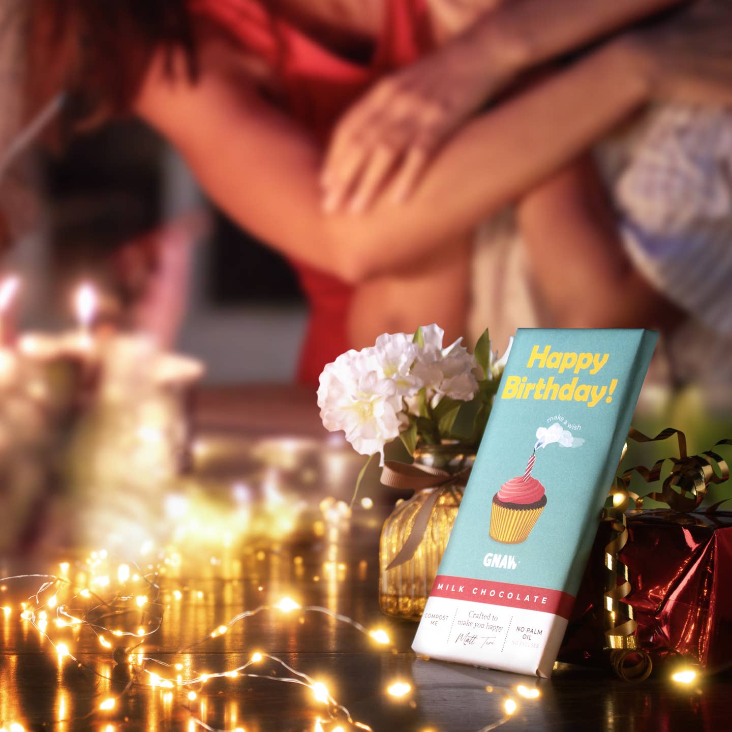 Delightful chocolate bar birthday treats, perfect for him or her