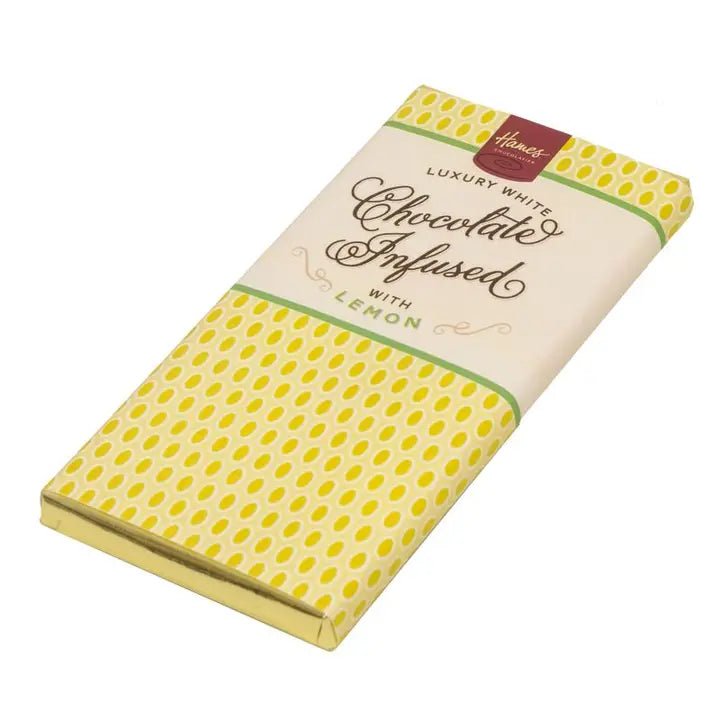 Lemon Infused White Chocolate Bar - ImaniGifts
