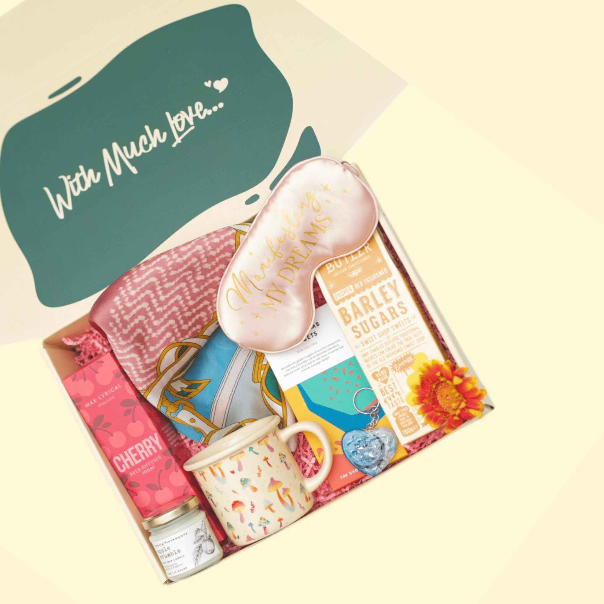 Mushroom Lover hamper with mindful, eco-friendly self-care gifts