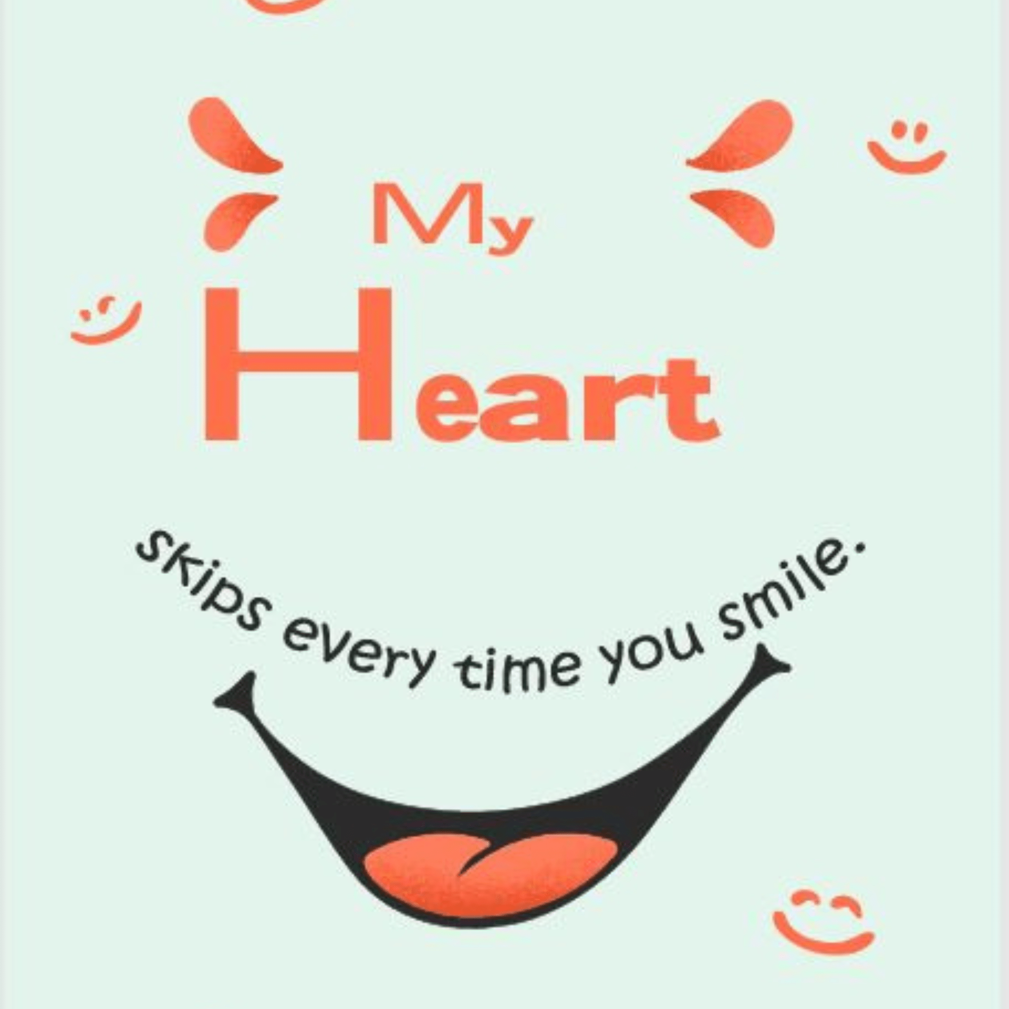 Valentine’s or anniversary ecard expressing love and affection