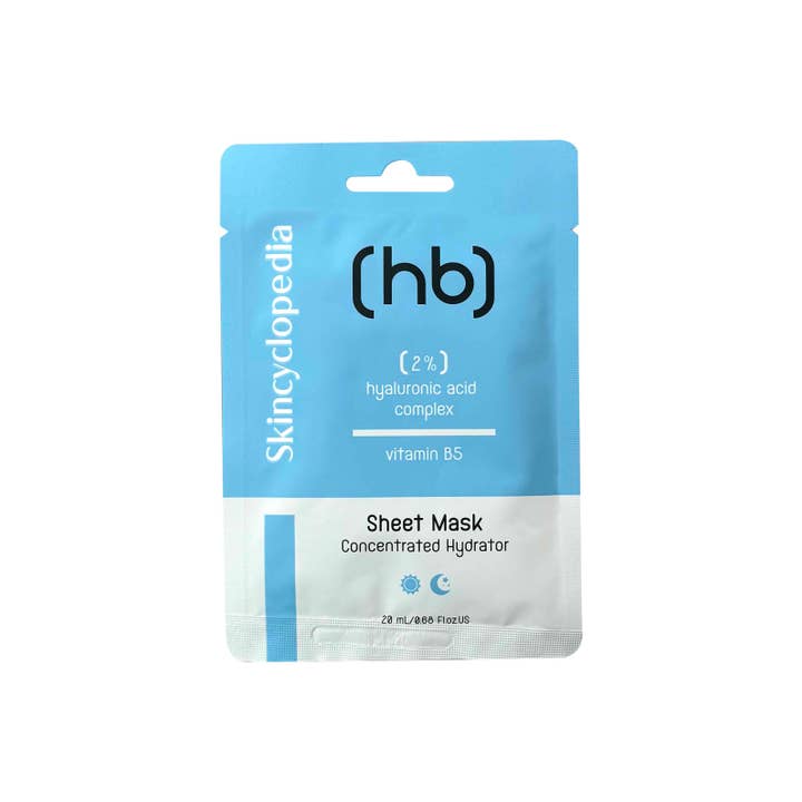 Single-use hyaluronic acid mask for a glowing, dewy complexion