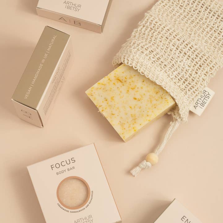 Sustainable soap gift idea made from natural materials