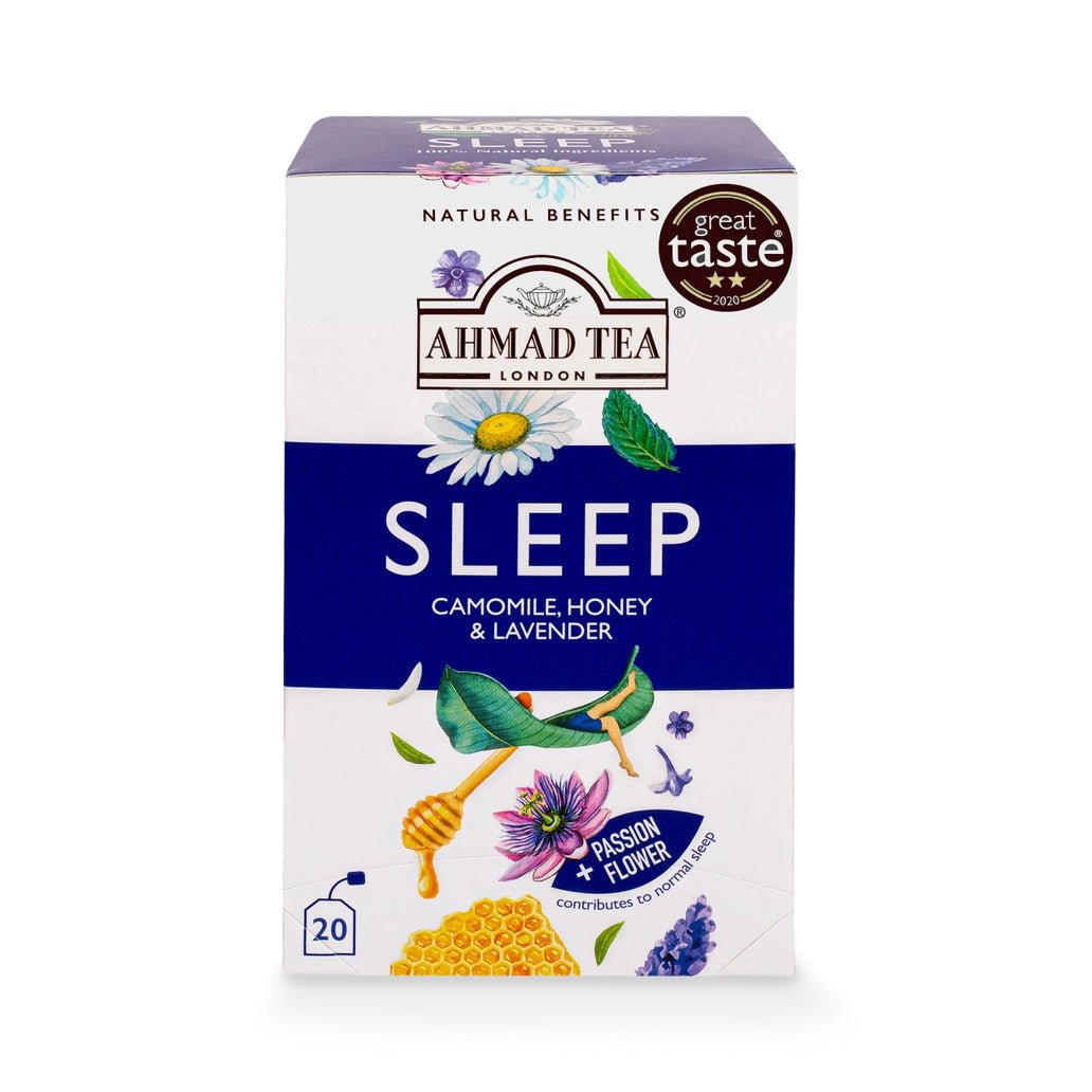 Sleep herbal tea 20 teabags calming chamomile apple vanilla blend