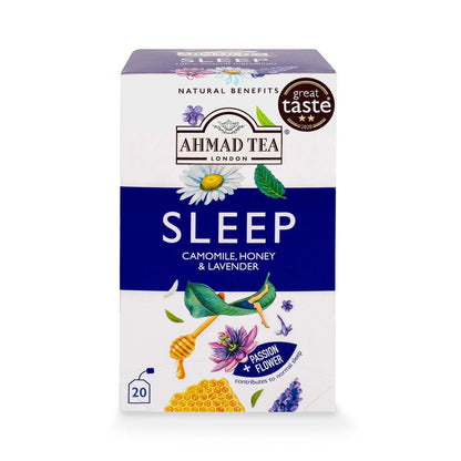 Sleep herbal tea 20 teabags calming chamomile apple vanilla blend