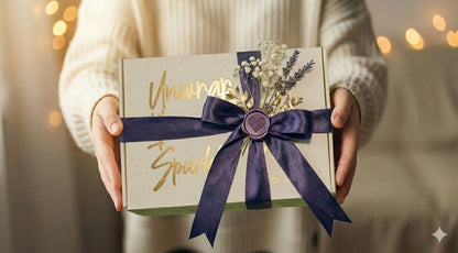 Monthly curated gift boxes for three months