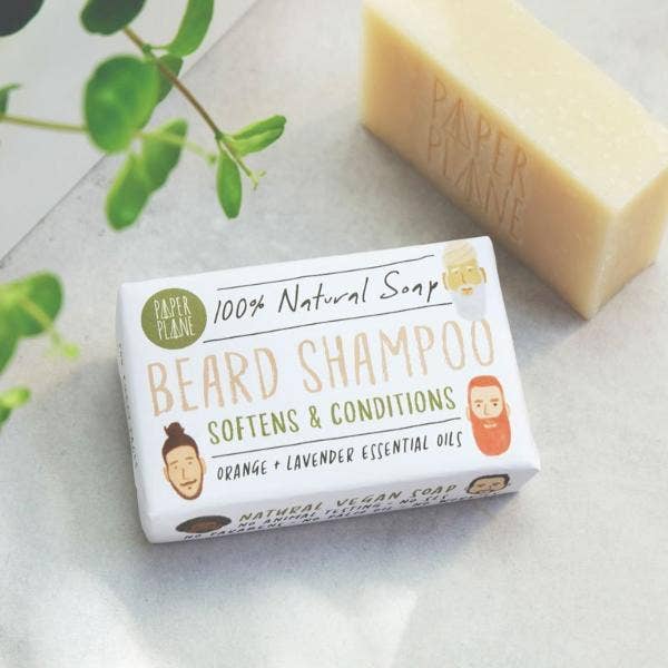 Eco-friendly grooming solid shampoo for men’s beards