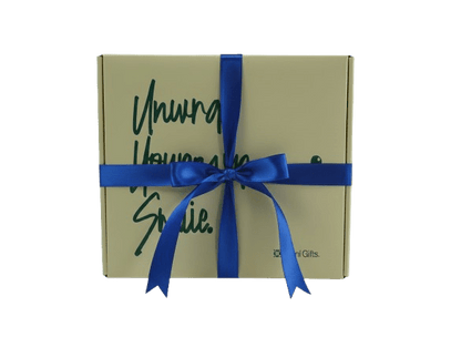 Personalised blue ribbon big box