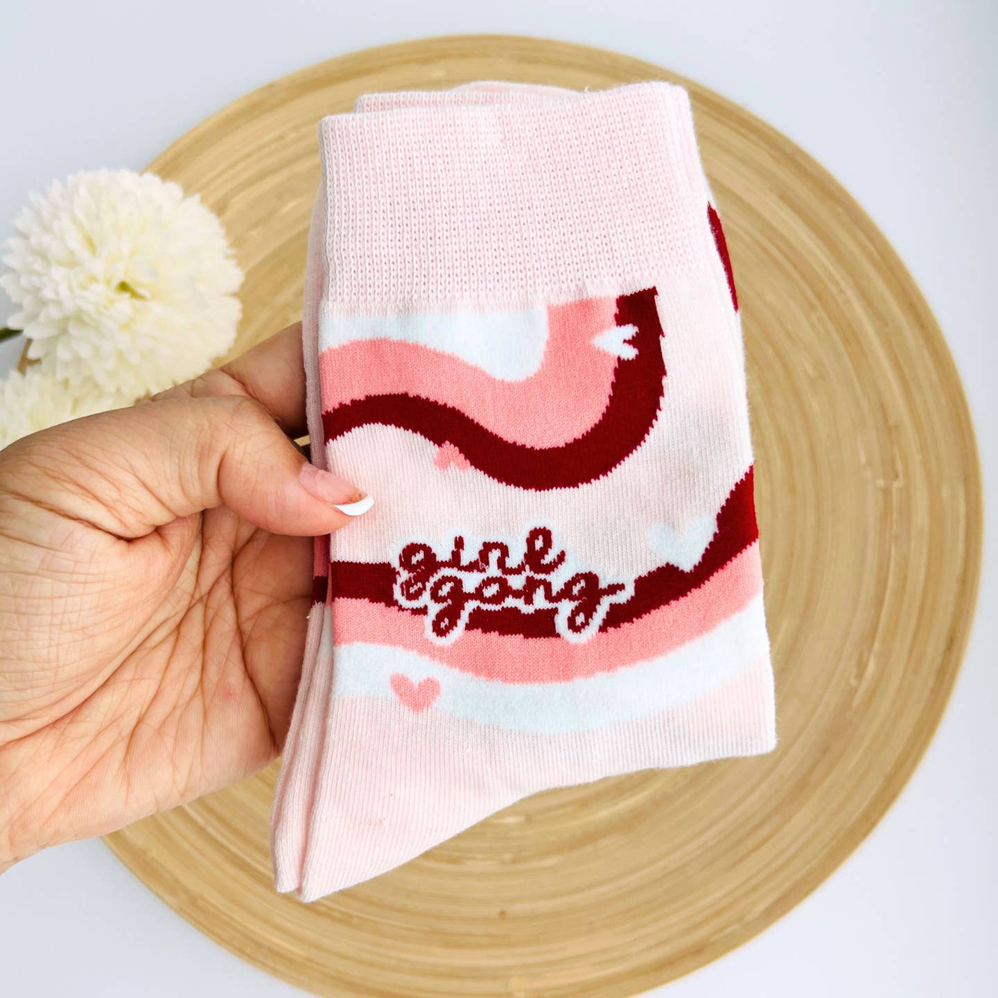 "Girl Gang" Socks | Cute Pink Socks | Inspirational Gift - ImaniGifts