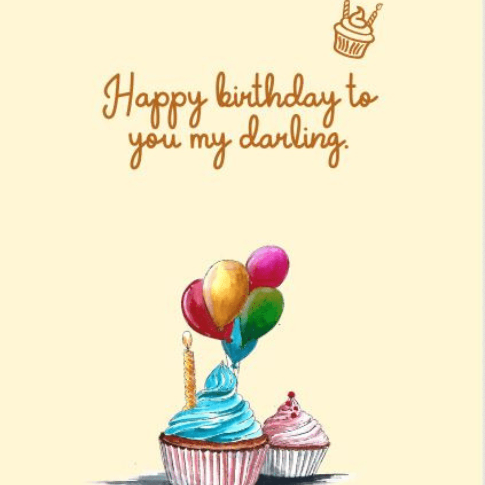 Happy Birthday to you my darling |E - Card| - ImaniGifts