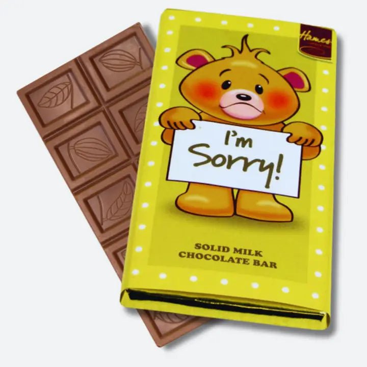 I'm Sorry Milk Chocolate Bar| Sentimental Gifts - ImaniGifts