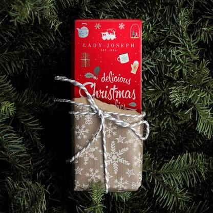 Festive holiday cookie with rich cocoa flavour – Lady Joseph vegan Christmas treat.