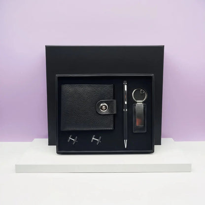 Men’s Premium Gift Sets - Wallet, Pen, Keyring and Cufflinks - ImaniGifts