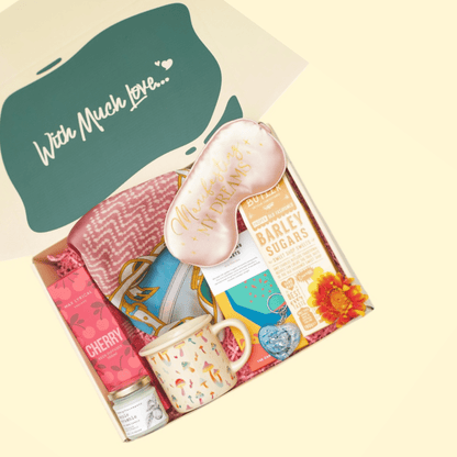Mushroom Lover hamper with mindful, eco-friendly self-care gifts