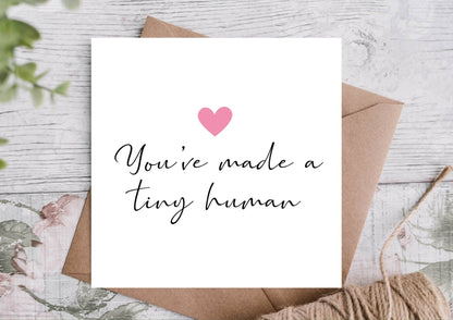 New Baby Physical Card | Send for Baby Shower or New Baby - ImaniGifts