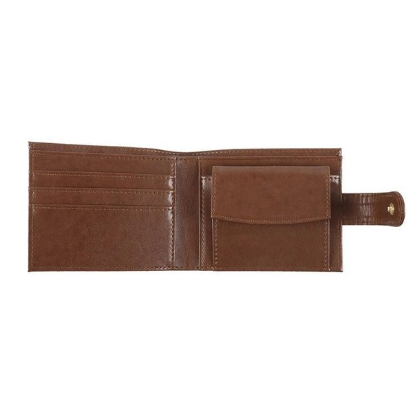Slim Viking Compass wallet made from durable faux leather for men