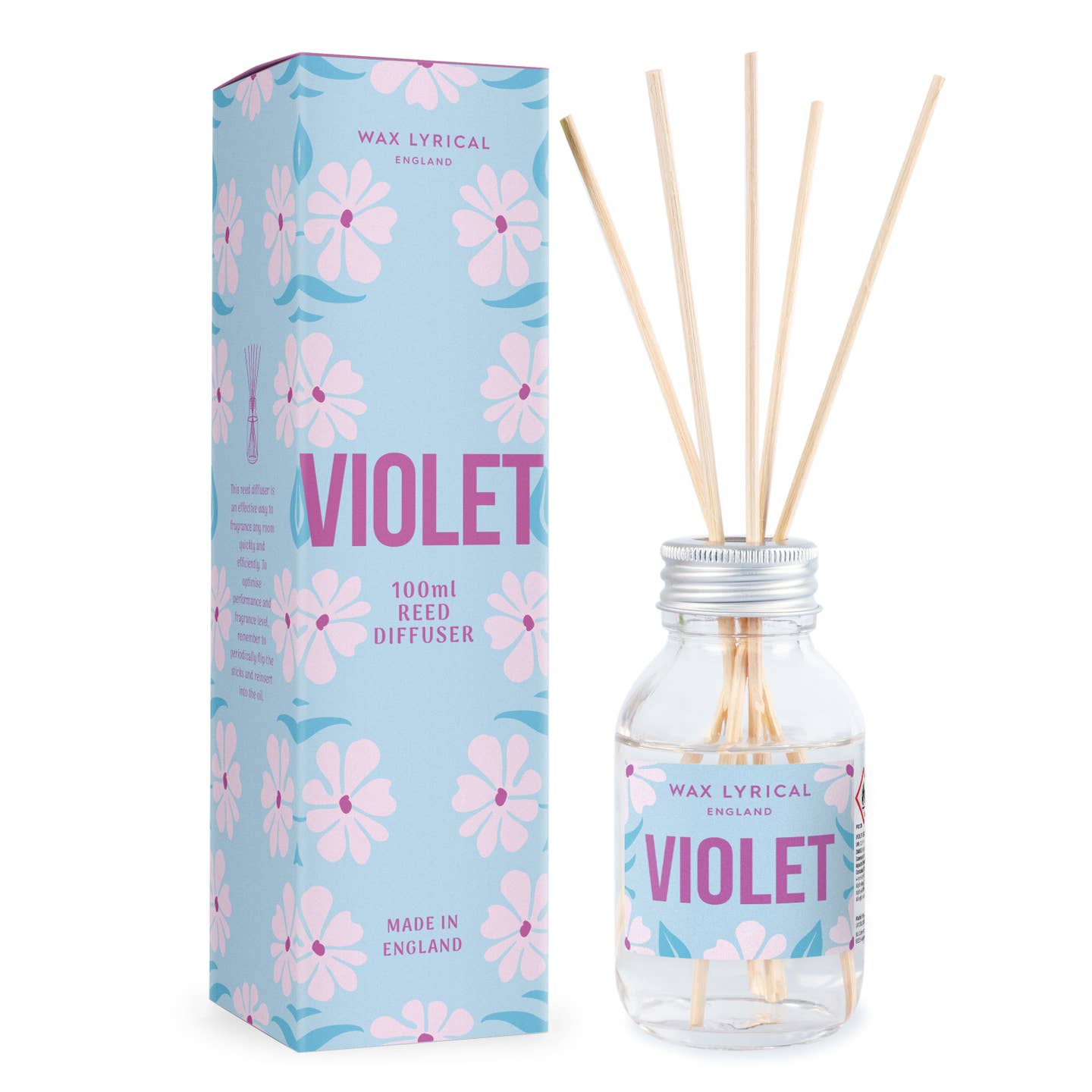 Wax Lyrical Violet 100ml Diffuser | Floral Fragrance UK - ImaniGifts